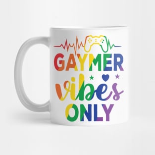 Gamer Vibes Only Gaming Funny Video Games Gifts for Nerd gamers Mug